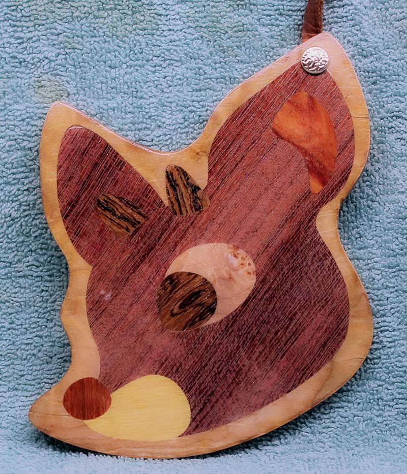 The Ruddy Ornament after finishing